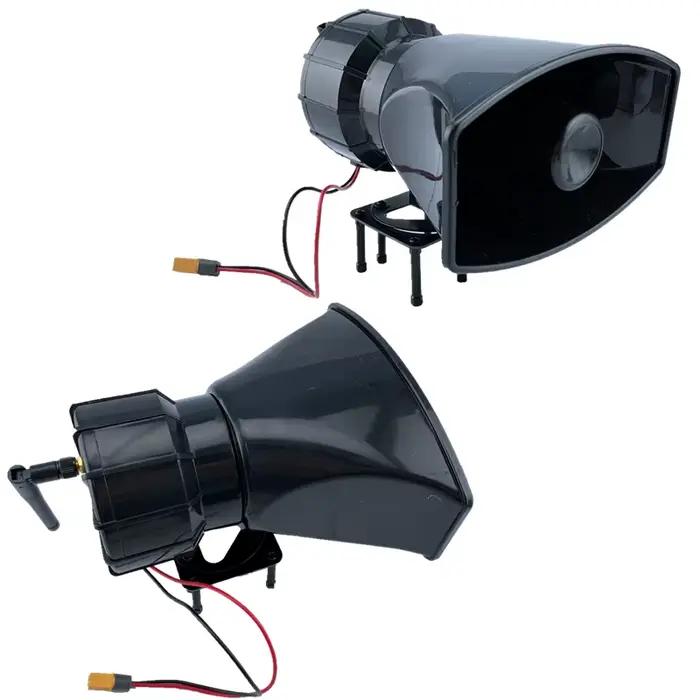 XAERO 5KM Drone Megaphone Haut-parleur sans fil avec microphone TF AUX Enregistrement Amplificateur vocal