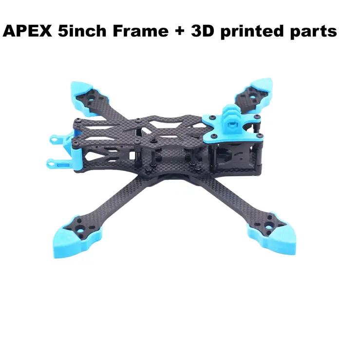 Kit de châssis de drone FPV RC APEX 5 pouces en fibre de carbone