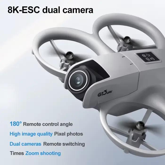 Drone GT3 Original 8K HD Double Caméra GPS Photographie Aérienne Professionnelle Avion Télécommandé 5G FPV Jouet Quadrirotor Pour Enfants Occasions Spéciales