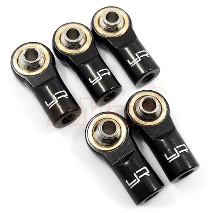 YEAH RACING ENDS DE TIGE EN ALUMINIUM M3 (5PCs) NOIR # YA-0550BK
