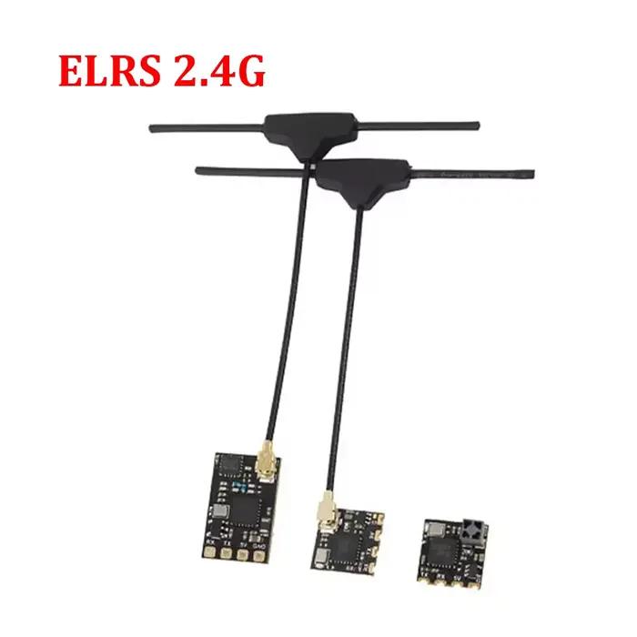 Mini récepteur ELRS 2.4G ExpressLRS RX Nano 2400RX EP1 EP2 longue portée pour Drone RC FPV-récepteur