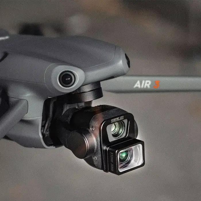 Filtres d'objectif grand angle pour caméra de drone DJI Air 3 – Accessoires de vol pour une portée de prise de vue externe accrue