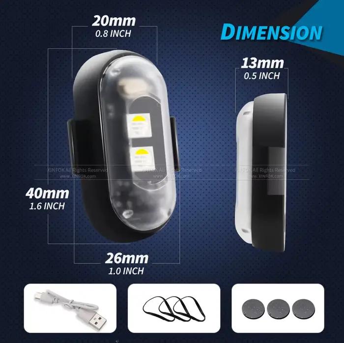 Lumières stroboscopiques Led pour avion