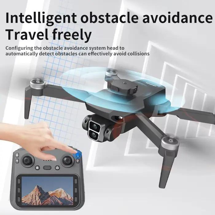 Drone GPS L106-1 PRO, écran amélioré RC avec moteur sans balais professionnel