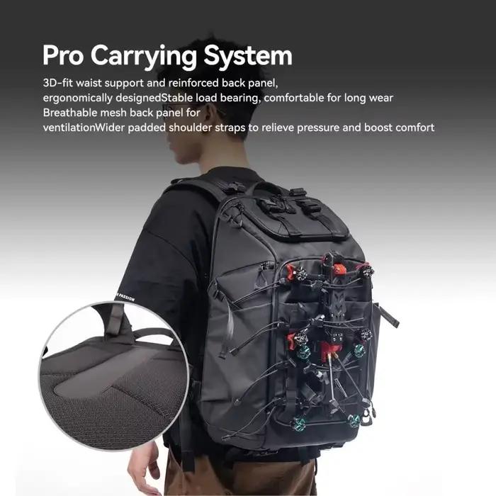 IFlight FPV Drone sac à dos V2 38*22*54 cm 35L Film Composite grande capacité