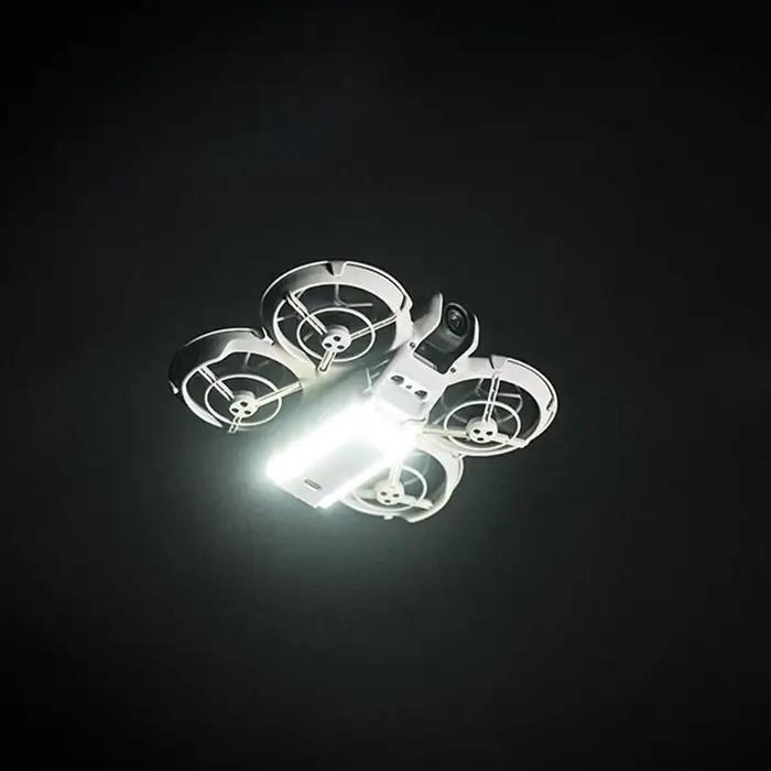 Pour DJI NEO LED lumière de Navigation Drone train d'atterrissage veilleuse trépied lumineux batterie intégrée lampe Rechargeable accessoires