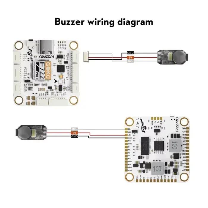 FLYWOO Finder V1.0 BB Ring Buzzer 100dB avec LED