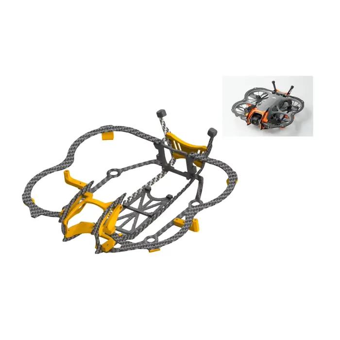 Kit d'accessoires de protection en fibre de carbone premium pour drone Neo 2