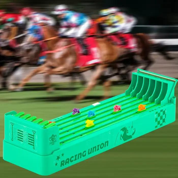 Jeu de société de course de chevaux électrique classique, activité de sport, football de table britannique, fête interactive, jouet amusant, cadeau pour enfant et adulte