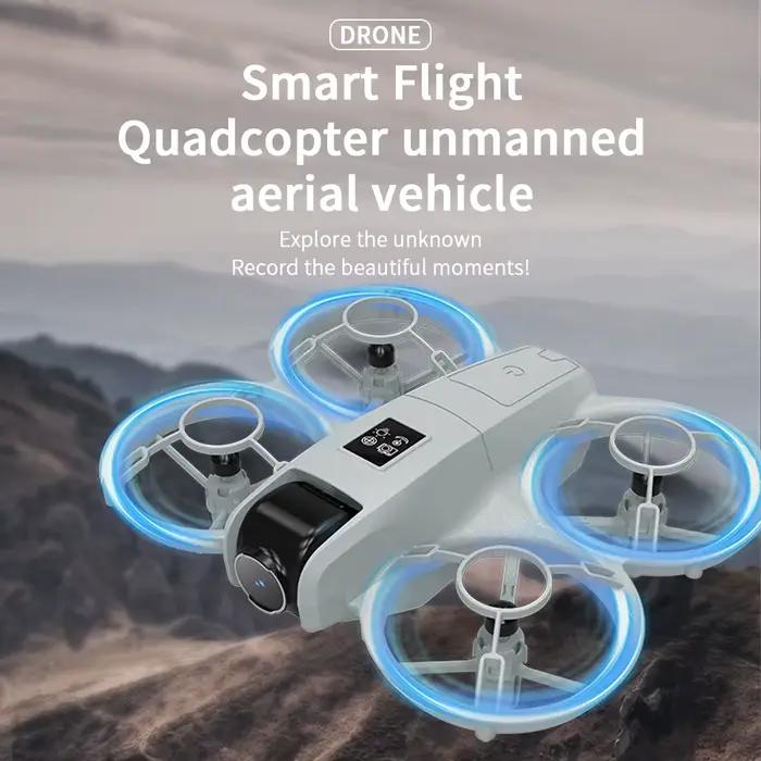 V2 Mini Drone 8K Profession 180 ° Caméra grand Angle HD WiFi FPV RC Dron hauteur garder hélicoptère pliable quadrirotor