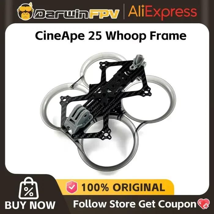 Darwin CineApe 25 KIT de cadre Whoop Drone de course cinématique IX25 FPV de 2