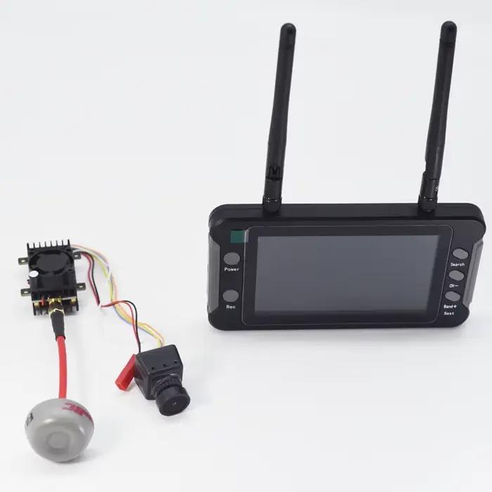 FPV VTX 2000mW Transmission d'image haute puissance 5.8G Drone à voilure fixe FPV transmettant une vidéo sans fil et un audio sur longue Distance
