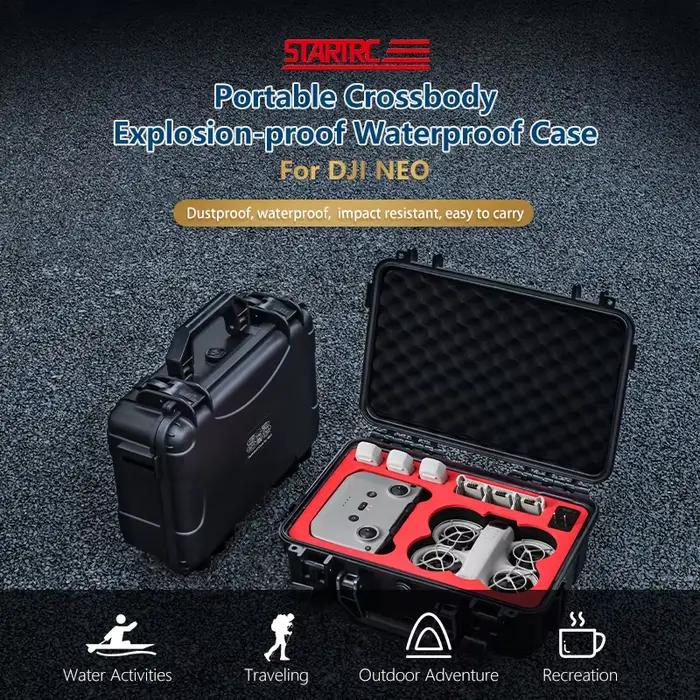 Étui de rangement étanche pour DJI Neo 2 Fly More Combo