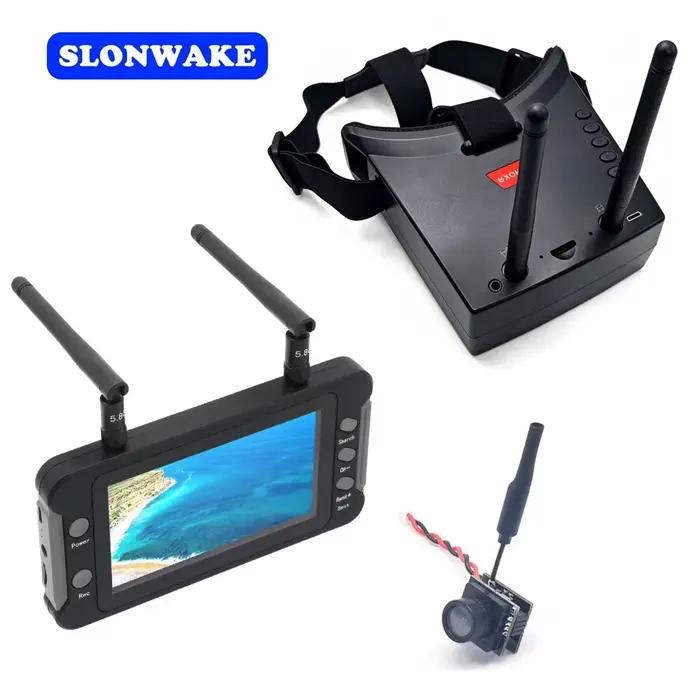 Lunettes FPV à double antenne 5.8G 40CH