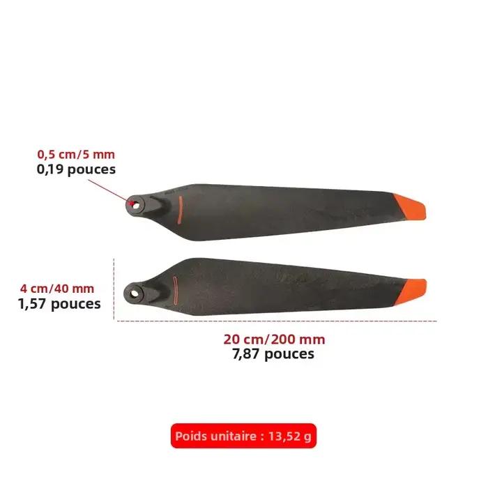 Bras de drone en fibre de carbone pour DJI M30 M30T - Accessoires de réparation et d'entretien adaptés à l'utilisation