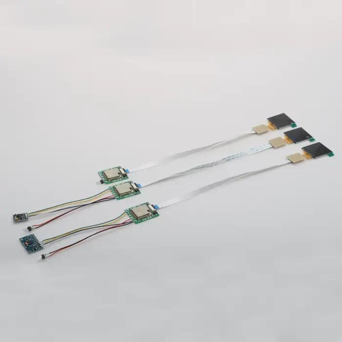 Panneau d'instrumentation de cockpit simulé pour avion RC 4.8-5.2V