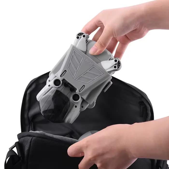 Support d'hélice en TPU doux pour DJI Mini 3 Pro gris protège hélices drone facile installation et transport occasions spéciales