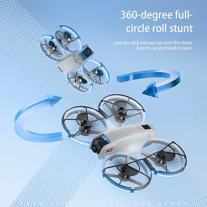 Drone haute définition à double caméra