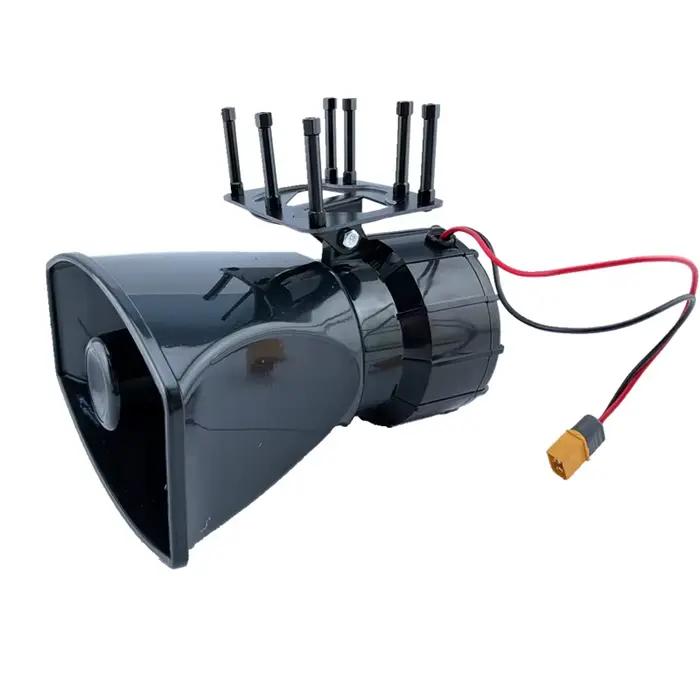 XAERO 5KM Drone Megaphone Haut-parleur sans fil avec microphone TF AUX Enregistrement Amplificateur vocal