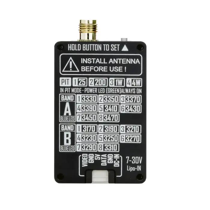 Émetteur vidéo OverShoot 3.3G 4W VTX