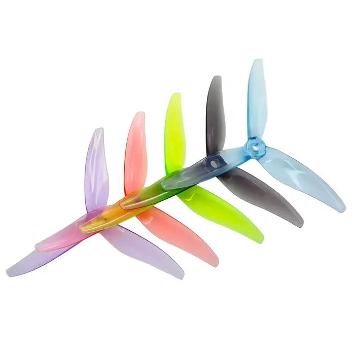 Hélice Gemfan Fury 5128.0 pour drone de course FPV compatible avec DJI précision haute vitesse robuste pour performances exceptionnelles occasions spéciales