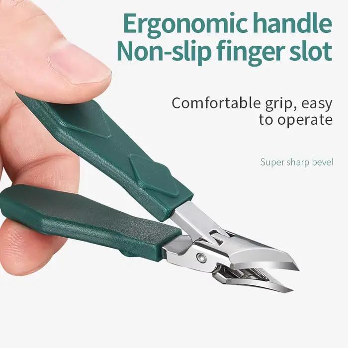 Coupe-ongles pour ongles incarnés ou épais, coupe-ongles professionnel pour podologe avec lame en acier inoxydable ultra résistante.