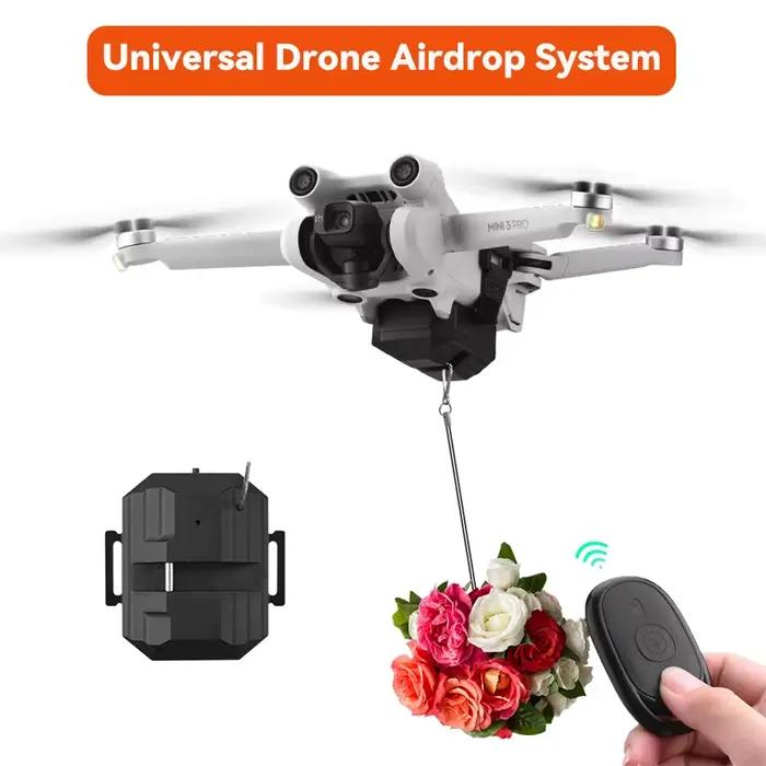 Système Airdrop universel pour Drone DJI Mini 4 Pro/Mini 4 4K/Mini 3 Pro/Mavic 3/Mini 2/AIR 2/2S/Mavic 2/Fimi X8 SE