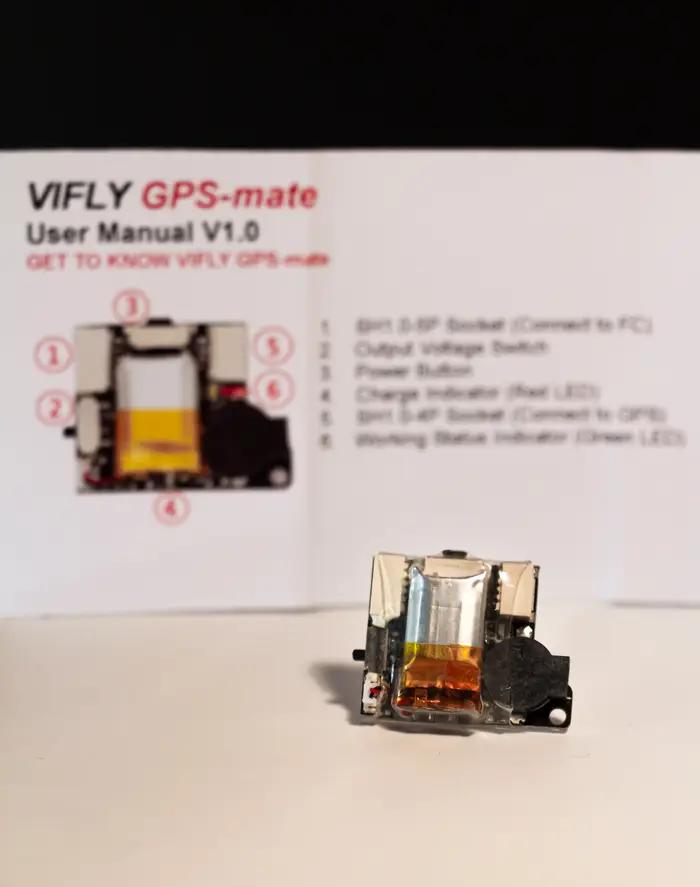 VIFLY GPS-Mate Source d'alimentation exclusive pour drone GPS pour empêcher le surchauffage VTX avec buzzer d'alarme