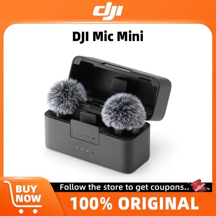 DJI Mic Mini Microphone sans fil avancé Audio de haute qualité avec Transmission Stable marque originale en Stock