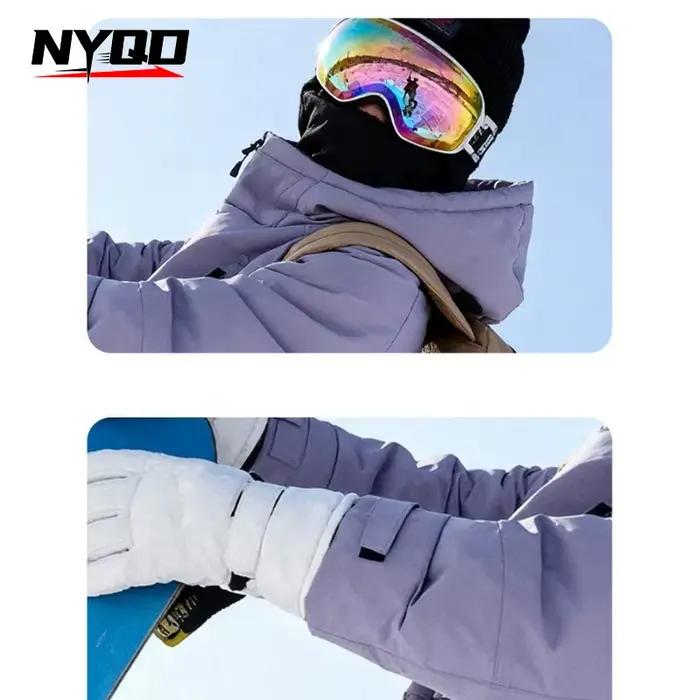 Vêtements de ski pour enfants, haut + bas, hiver, garçons, filles, combinaison de snowboard, coupe-vent, imperméable, veste de ski pour enfants, pantalon de neige