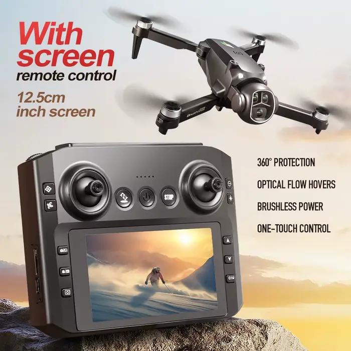 Drone M7 Équipé Grand Écran Caméra Stabilisée Image Électronique HD 5G Télécommande Quadri-directionnelle Propulsion Moteurs Sans Balais Occasions Spéciales