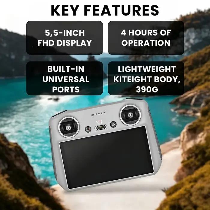 Télécommande DJI RC RM330 95% neuve avec écran FHD 5