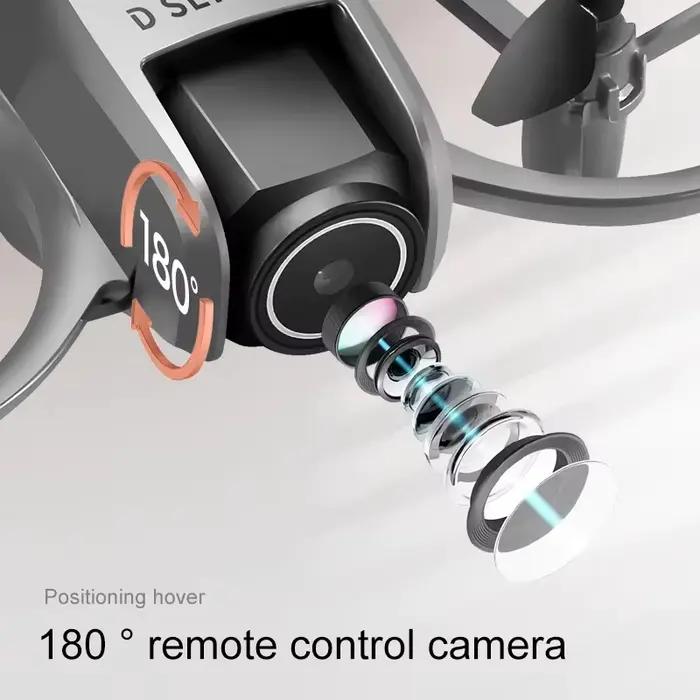 Nouveau Mini Drone 8K HD-VR double caméra 180 ° ESC flux optique évitement d'obstacles moteur
