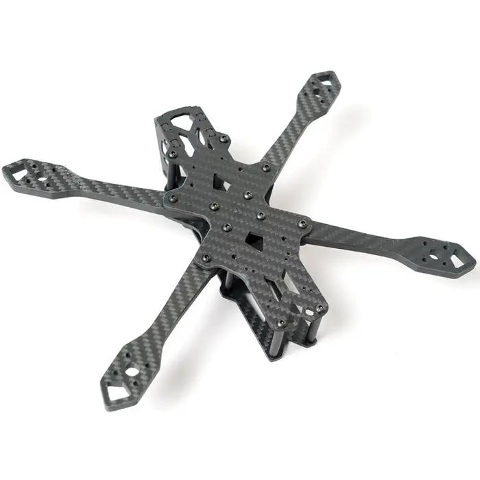Châssis de drone FPV en fibre de carbone de 5 pouces compatible avec SWAN Aurora 220 mm pour la construction de quadricoptères de course haute définition