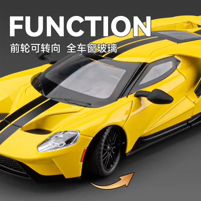 Modèle de supercar 24 GT40 Le Mans Endurance Racing, ornement en alliage, jouet de voiture tendance pour garçons, cadeaux