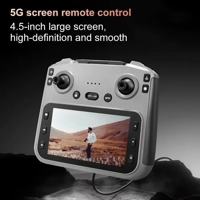Drone Lenovo V198MAX 8K Professionnel FPV Brushless avec évitement d'obstacles laser pour vols stables et captures vidéo haute définition