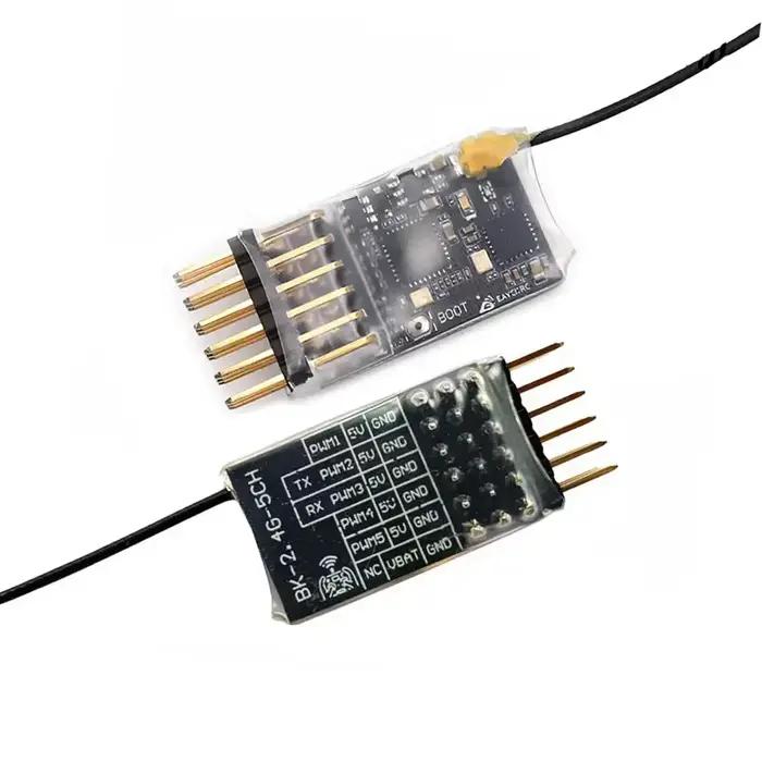 Récepteur PWM 5CH ELRS 2.4G avec antenne en cuivre