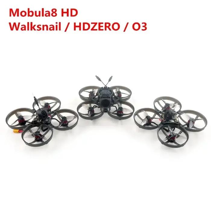 Mobula8 HD 2S 85 mm Micro FPV Drone Whoop Quadcopter - Walksnail / HDZERO / O3 WTFPV