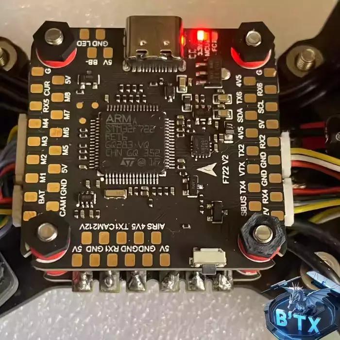 Elrs F405 V3 F4 V3S contrôle de vol FC Support BetaFlight/INAV BLS-50A/60A 4in1 ESC pile pour RC FPV Drone avion quadrirotor