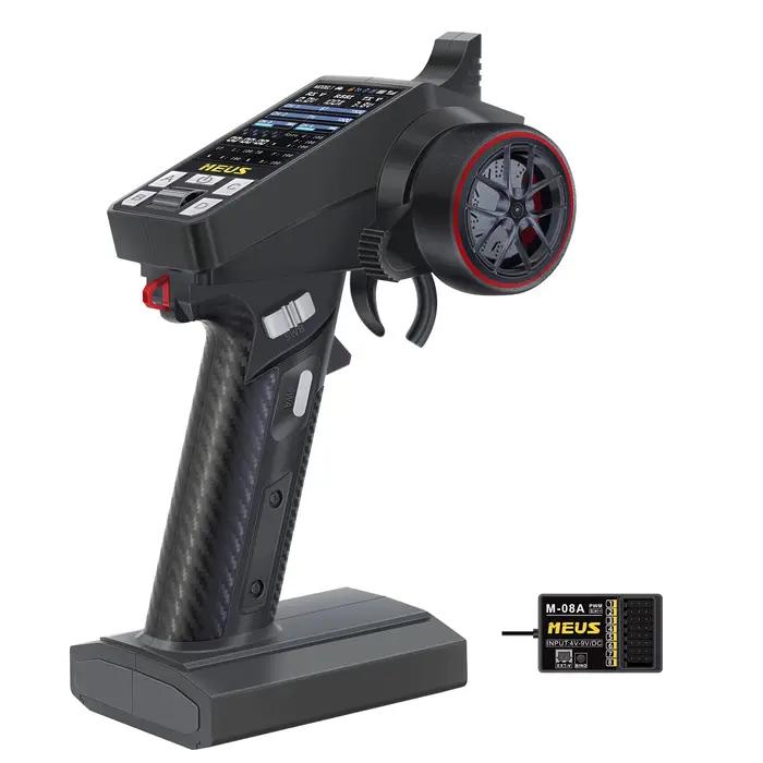 MEUS RACING ME-8A transmetteur RC 8 canaux 2.4GHz et récepteur avec Mode entraîneur pour bateau de voiture sur chenilles RC TRX4 TRX4M SCX10 SCX24