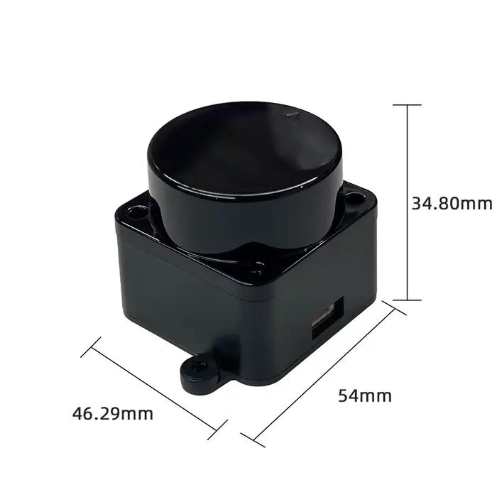 LDROBOT D800 Kit de capteurs LiDAR STL-27L 25M DToF balayage SLAM Navigation ROS Robot voiture ROS1/ROS2 Compatible Radar Laser extérieur