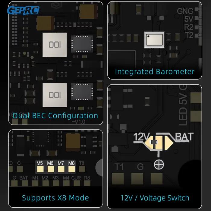 GEPRC TAKER H743 BT 32Bit 65A pile
