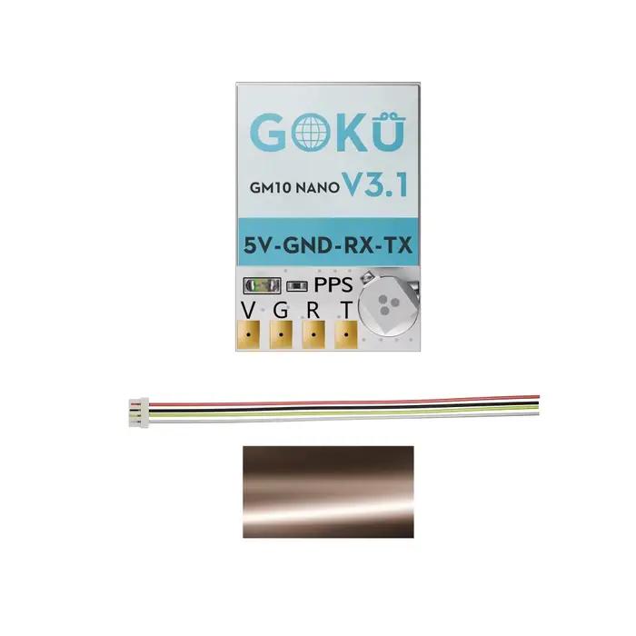 Flywoo GOKU GM10 Nano V3.1 Module GPS Ultra-léger 4g avec positionnement rapide pour Drone Freestyle de course FPV bricolage