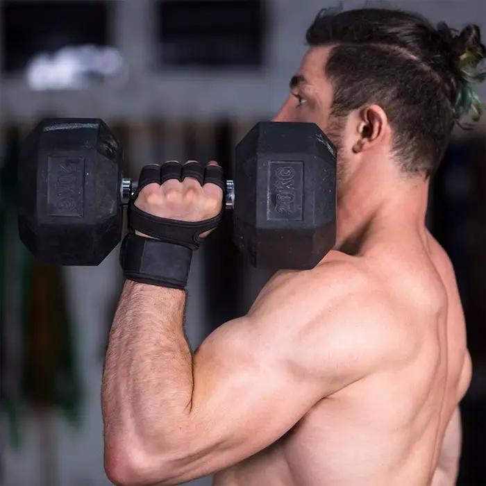 Gants de Sport d'entraînement pour hommes et femmes, gants d'entraînement, Fitness, musculation, haltérophilie, gymnastique, main, poignet, protection du paume