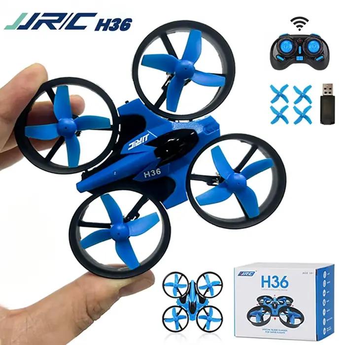 Jjrc H36 Mini Drone 3D Flip Mode sans tête Drones pression d'air hauteur maintenir RC quadrirotor FPV compétition Dron jouets pour enfants