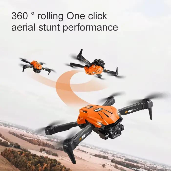 Xiaomi D88 Drone 8K HD double caméra photographie aérienne professionnelle flux optique vol stationnaire geste tir pliable quadrirotor 
