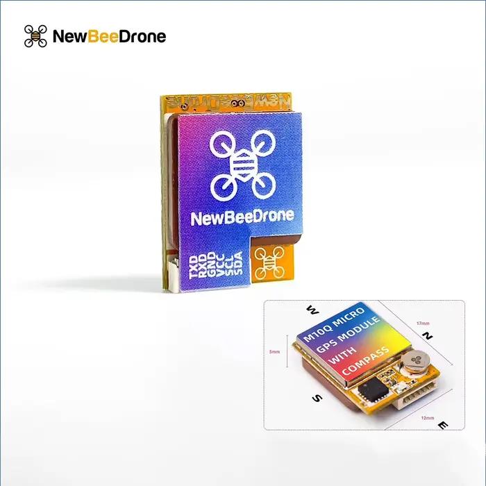 Module GPS Micro NewBeeDrone M10Q avec boussole pour contrôleur de vol de drone FPV