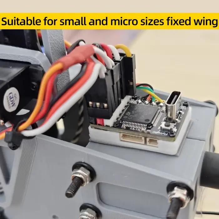 FlyingRC F4Wing Mini MK1 contrôleur de vol à aile fixe F405 FC Support AP/INAV/BF micrologiciel 1-6S Lipo pour Drone