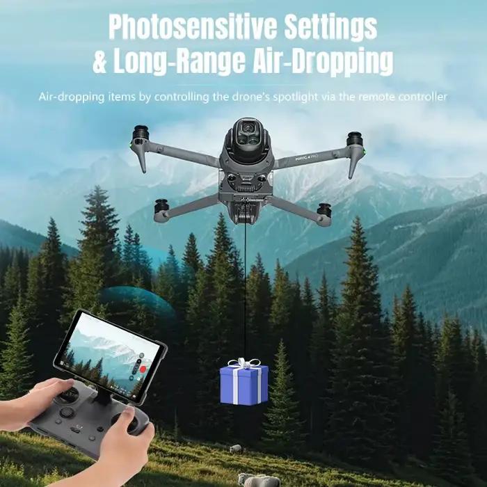 STARTRC Osmo 360 caméra multi-fonctionnelle extension support fixe système Airdrop lanceur pour DJI Mavic 3/4 Pro/Air 3/3S/Avata 2