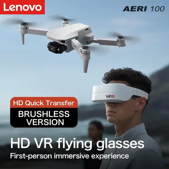 Drone télécommandé Lenovo Aeri100/Aeri100VR 5G WIFI RC Quadcopter avec évitement d'obstacles